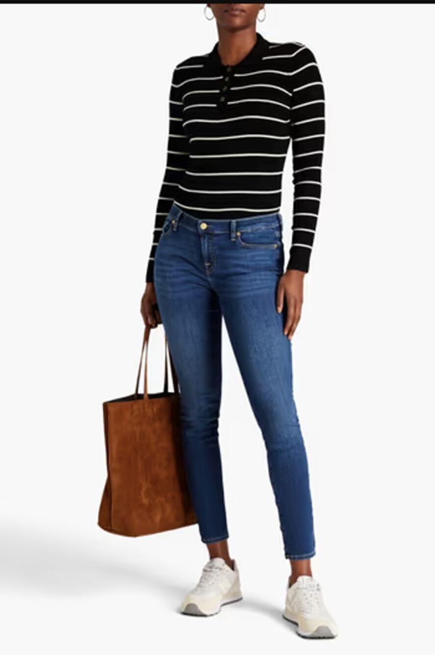 Acne Studios Needle Raw Reform Jeans Dark Wash Skinny 26